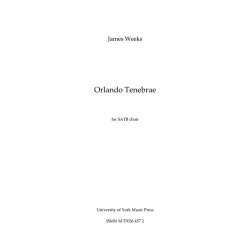 James Weeks: Orlando Tenebrae