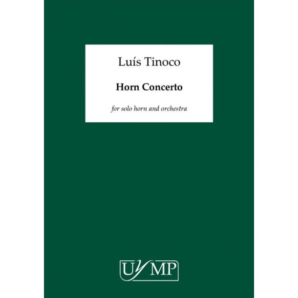 Tinoco Horn Concerto Orch Cond Sc
