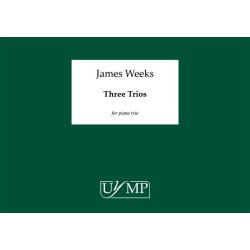 James Weeks: Three Trios (Study Score)