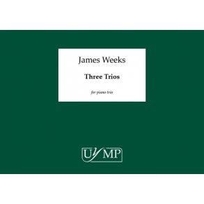 James Weeks: Three Trios (Study Score)