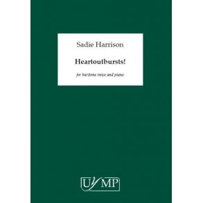 Sadie Harrison: Heartoutbursts! - Baritone Voice And Piano Performing Score