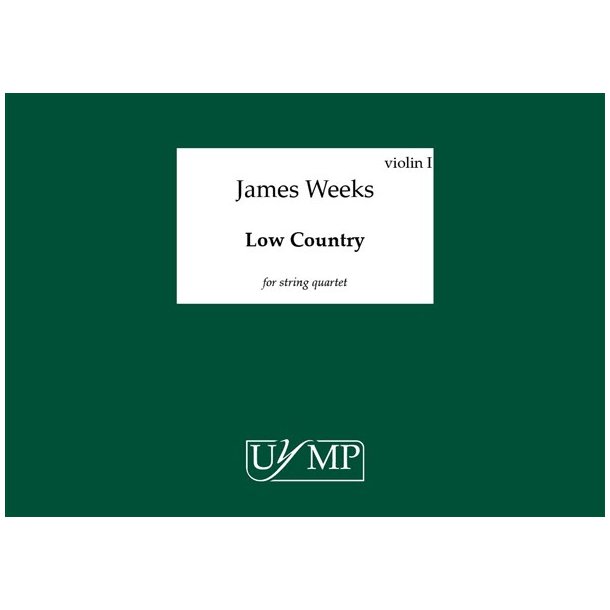 James Weeks: Low Country (Set Of 4 Performing Scores)
