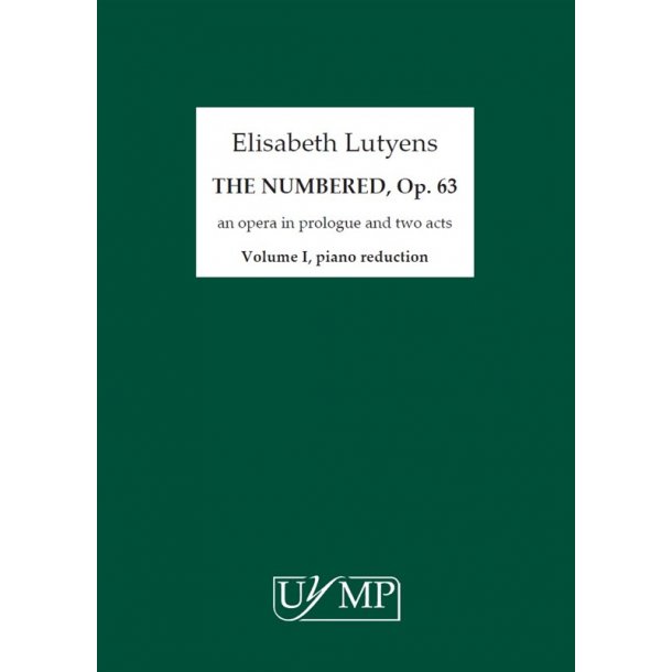Elisabeth Lutyens: The Numbered, Op. 63 (Piano Reduction)