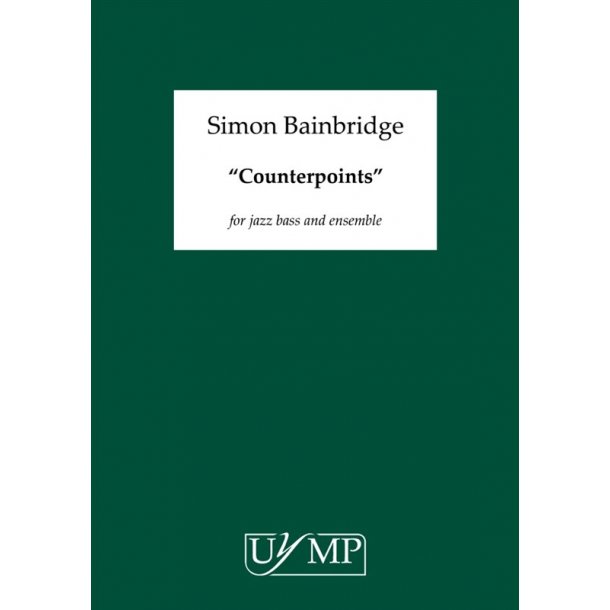 Bainbridge Simon "Counterpoints" Orchestra Conductor's Score