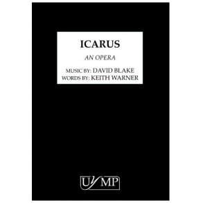 David Blake: Icarus (Vocal Score)