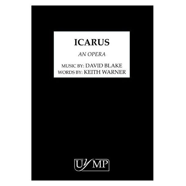 David Blake: Icarus (Vocal Score)