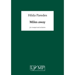 Hilda Paredes: Miles Away (A3 Conductor's Score)