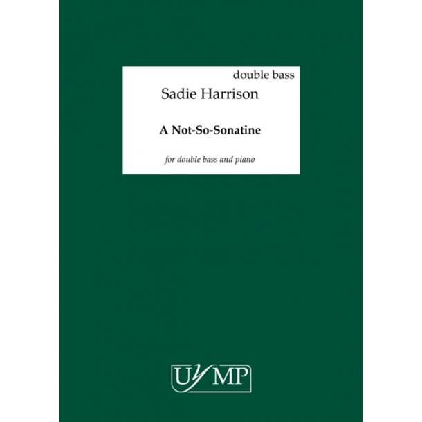 Sadie Harrison: A Not-So-Sonatine (Score/Parts)