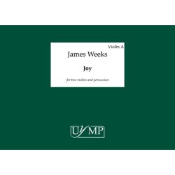 James Weeks: Joy - Three Performing Scores (A3 Landscape Loose Leaf)