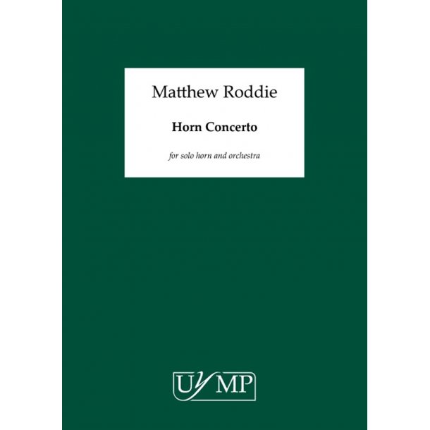 Matthew Roddie: Horn Concerto (A3 Conductor's Score)