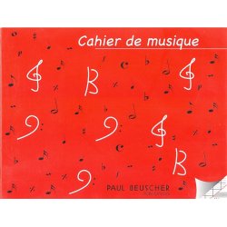 Cahier De Musique 6 Portes Et Pages D'criture Seyes - 16 Pages