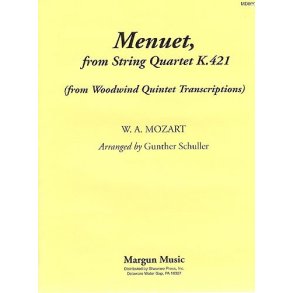 Wolfgang Amadeus Mozart: Menuet (Fr String Quartet K 421)