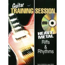 Guitar Training Session: Heavy Metal Riffs & Rhythms (Book/CD)