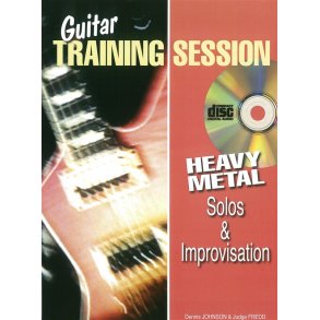 Guitar Training Session: Heavy Metal Solos & Improvisation (Book/CD)