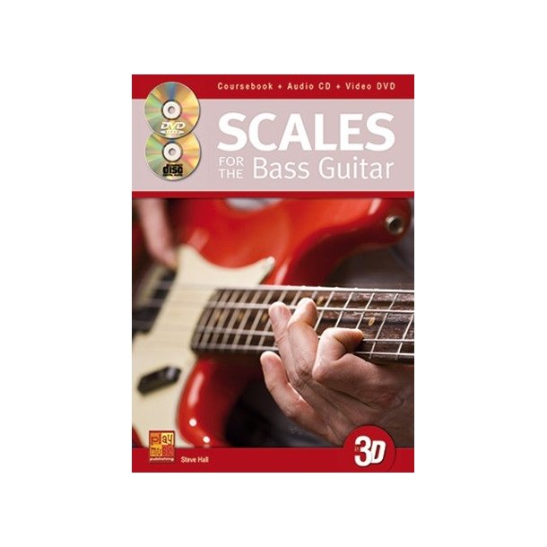 Steve Hall: Scales For The Bass Guitar In 3D (Book/CD/DVD)