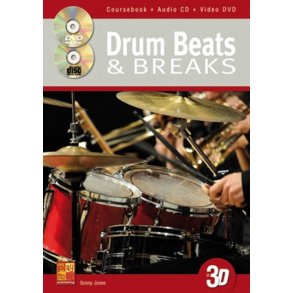 Sonny Jones: Drum Beats & Breaks (Book/CD/DVD)
