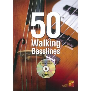 Brad Tucker: 50 Walking Basslines (Book/CD)
