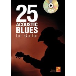 25 Acoustic Blues For Guitar (Book/DVD)