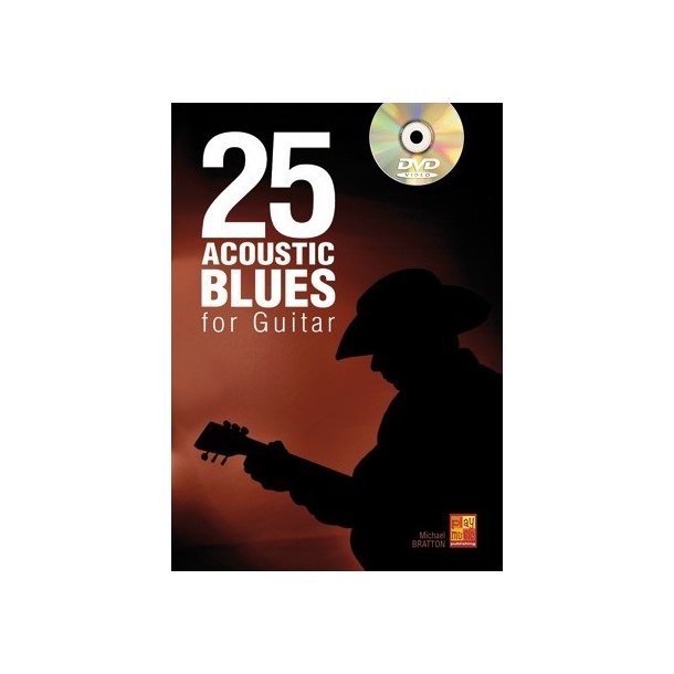 25 Acoustic Blues For Guitar (Book/DVD)