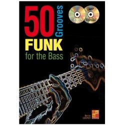 Bernie Cooper: 50 Funk Grooves For The Bass (Book/CD/DVD)