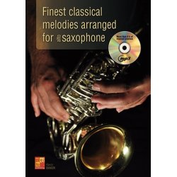 Kevin Baker: Finest Classical Melodies Arranged For Alto Saxophone (Book/CD)