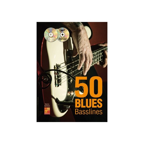 50 Blues Basslines (Book/CD/DVD)