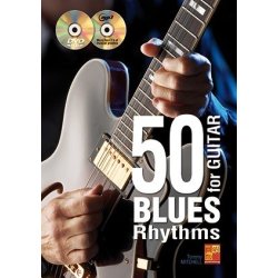 Tommy Mitchell: 50 Blues Rhythms For Guitar (Book/CD/DVD)