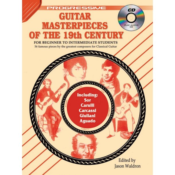 Progressive Guitar Masterpieces Of The 19th Century (Book And CD)