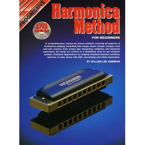 Progressive Harmonica Method For Beginners (Book/CD)
