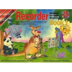 Progressive: Recorder Method For Young Beginners - Book 1 (Book/CD)