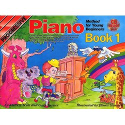 Progressive Piano Method For Young Beginners - Book 1