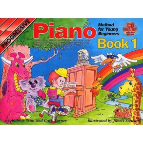 Progressive Piano Method For Young Beginners - Book 1