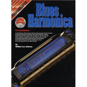 William Lee Johnson: Progressive Blues Harmonica For Beginners (Book/CD)