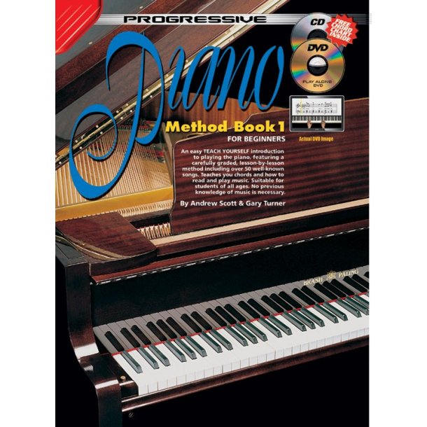 Progressive Piano Method Book One: For Beginners