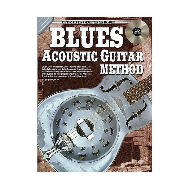 Progressive Blues Acoustic Guitar Method (Book/CD)