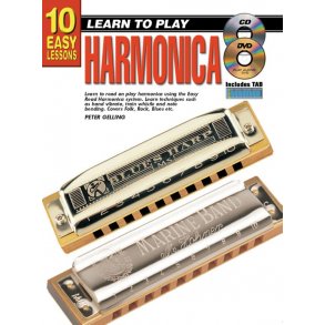 Peter Gelling: Learn To Play Harmonica (CD And DVD)