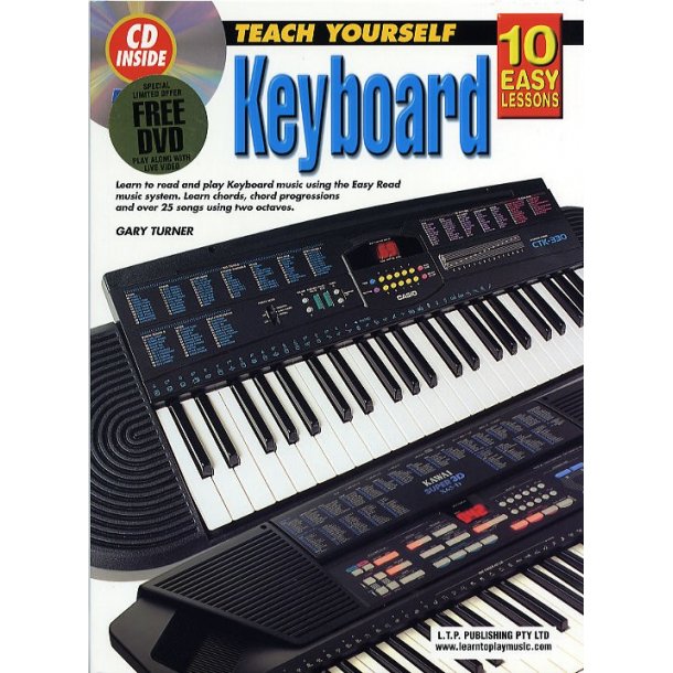10 Easy Lessons: Teach Yourself Keyboard (Book/CD/DVD)