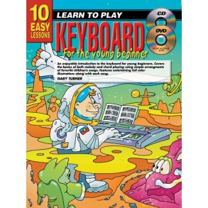 10 Easy Lessons: Teach Yourself Keyboard For The Young Beginner (Book/CD/DVD)