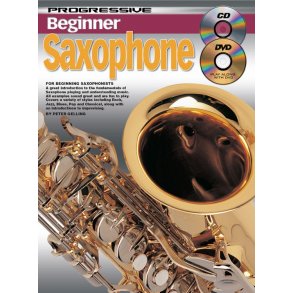 Progressive Beginner Sax Bk/Cd/Dvd