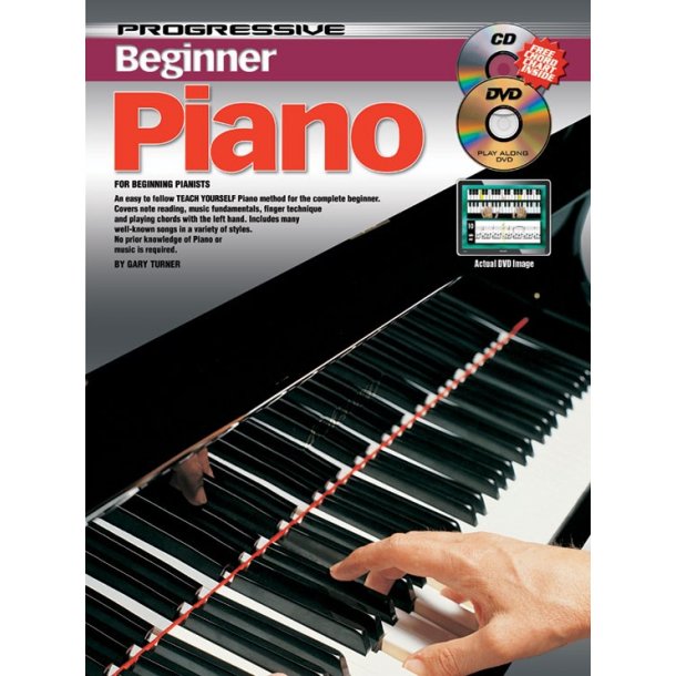 Progressive Beginner Piano Bk & Cd +