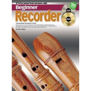 Progressive: Beginner Recorder (Book/CD/DVD)