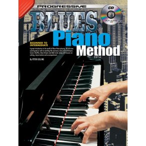 Progressive Blues Piano Method Bk &