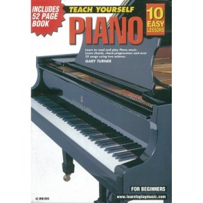 10 Easy Lessons: Teach Yourself Piano (DVD With Small Booklet)