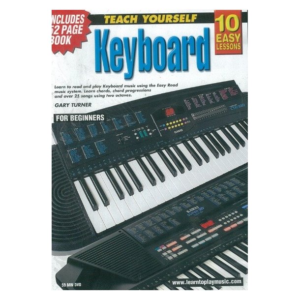 10 Easy Lessons: Teach Yourself Keyboard (DVD With Small Booklet)