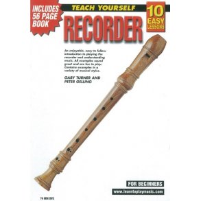 10 Easy Lessons: Teach Yourself Recorder (DVD With Small Booklet)