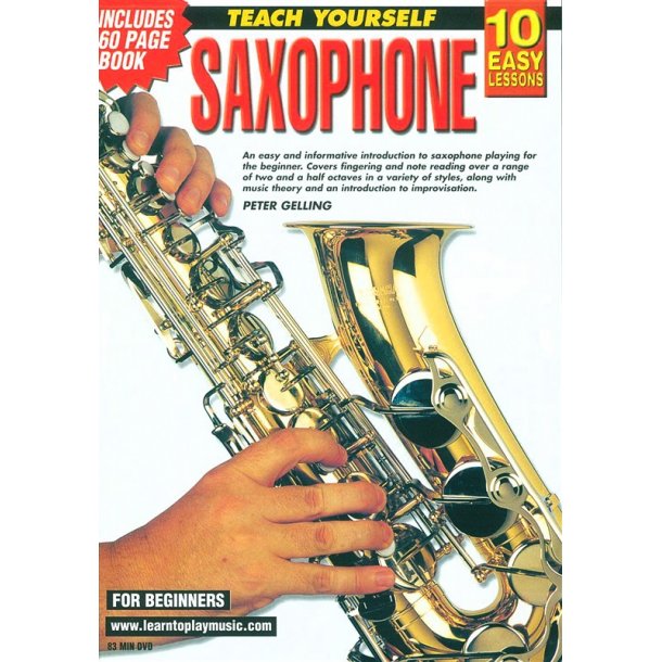 10 Easy Lessons: Teach Yourself Saxophone (DVD With Small Booklet)