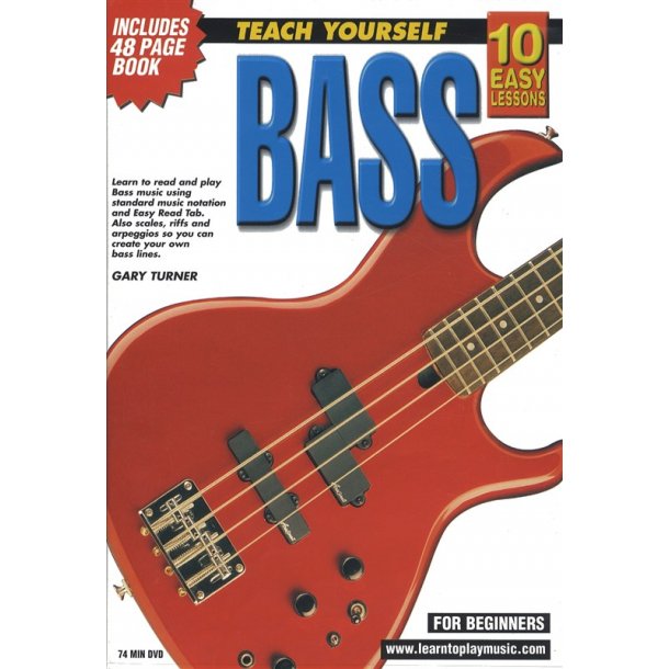 10 Easy Lessons: Teach Yourself Bass (DVD With Small Booklet)