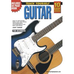 10 Easy Lessons: Teach Yourself Guitar (DVD With Small Booklet)