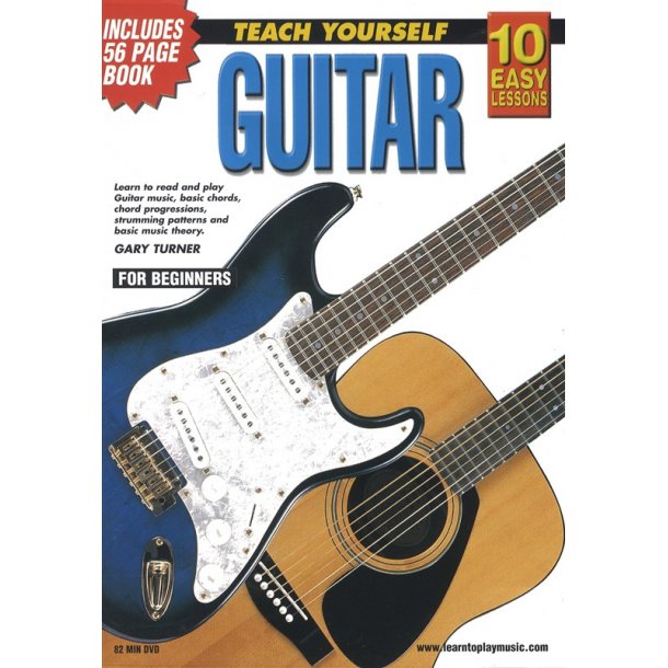 10 Easy Lessons: Teach Yourself Guitar (DVD With Small Booklet)