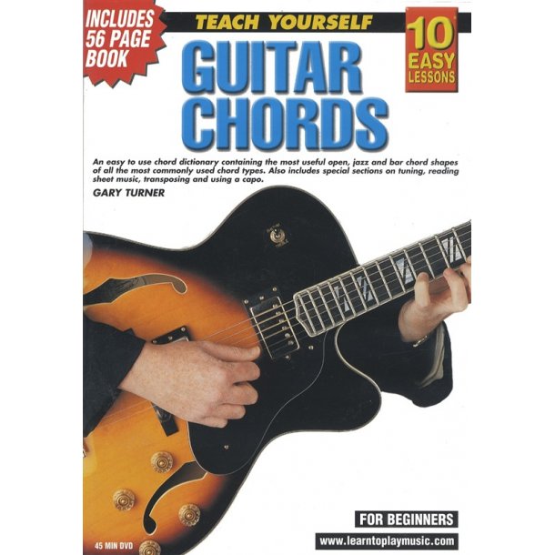 10 Easy Lessons: Teach Yourself Guitar Chords (DVD With Small Booklet)